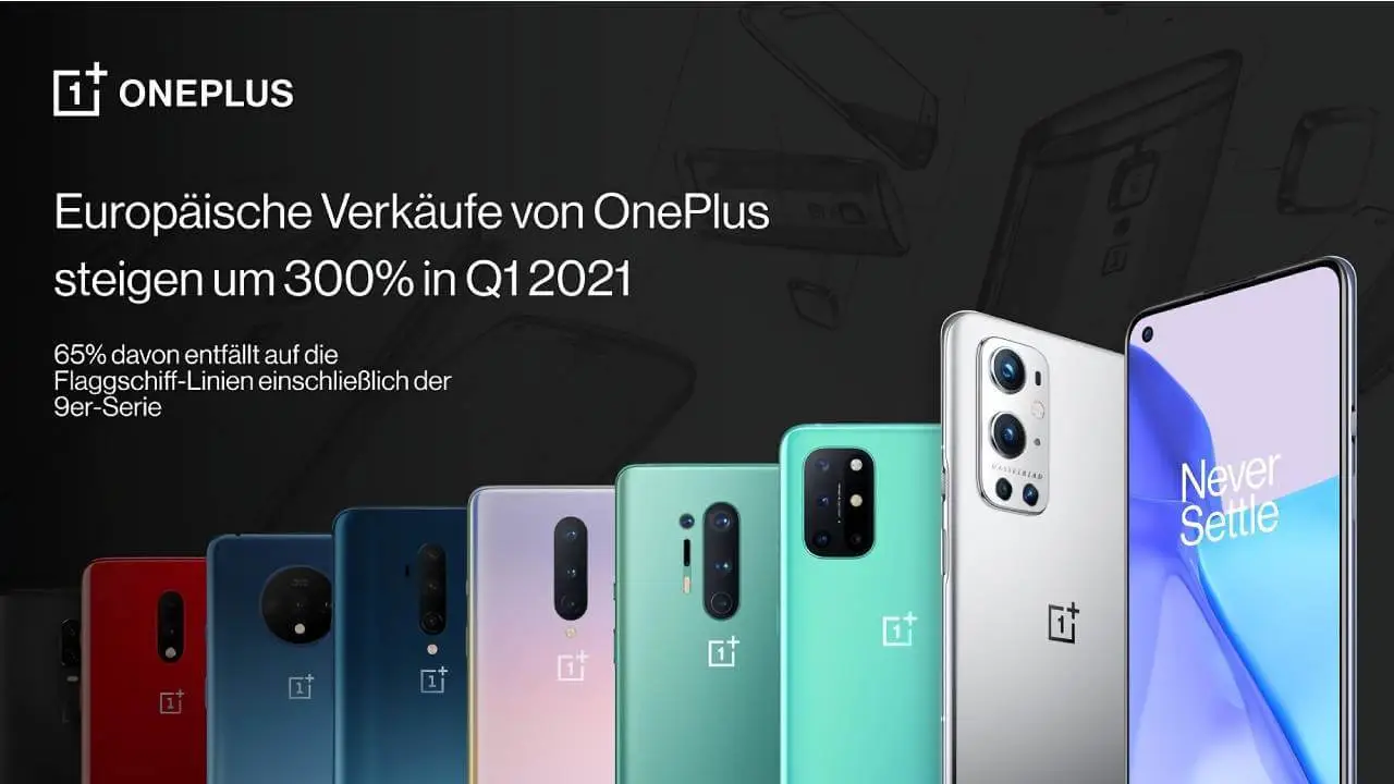 OnePlus Success-Story Infografik-Teaser