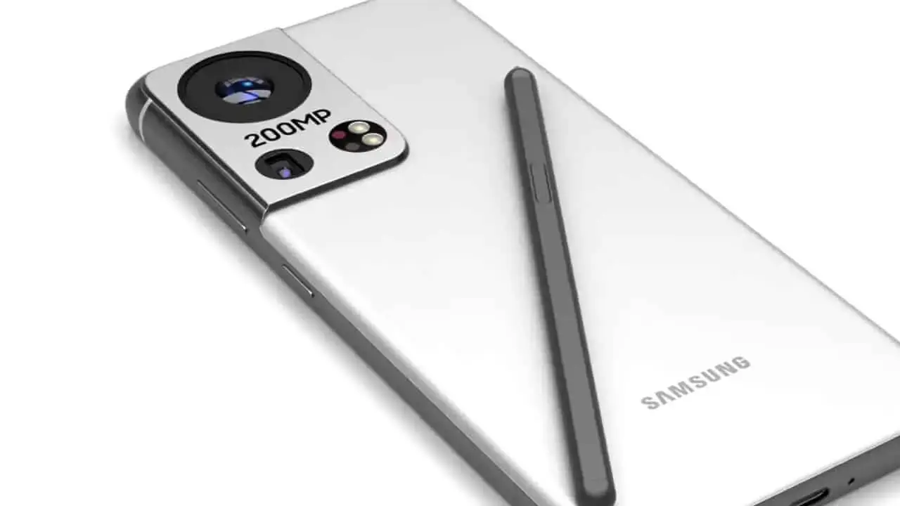 Samsung Galaxy S22 Ultra concept