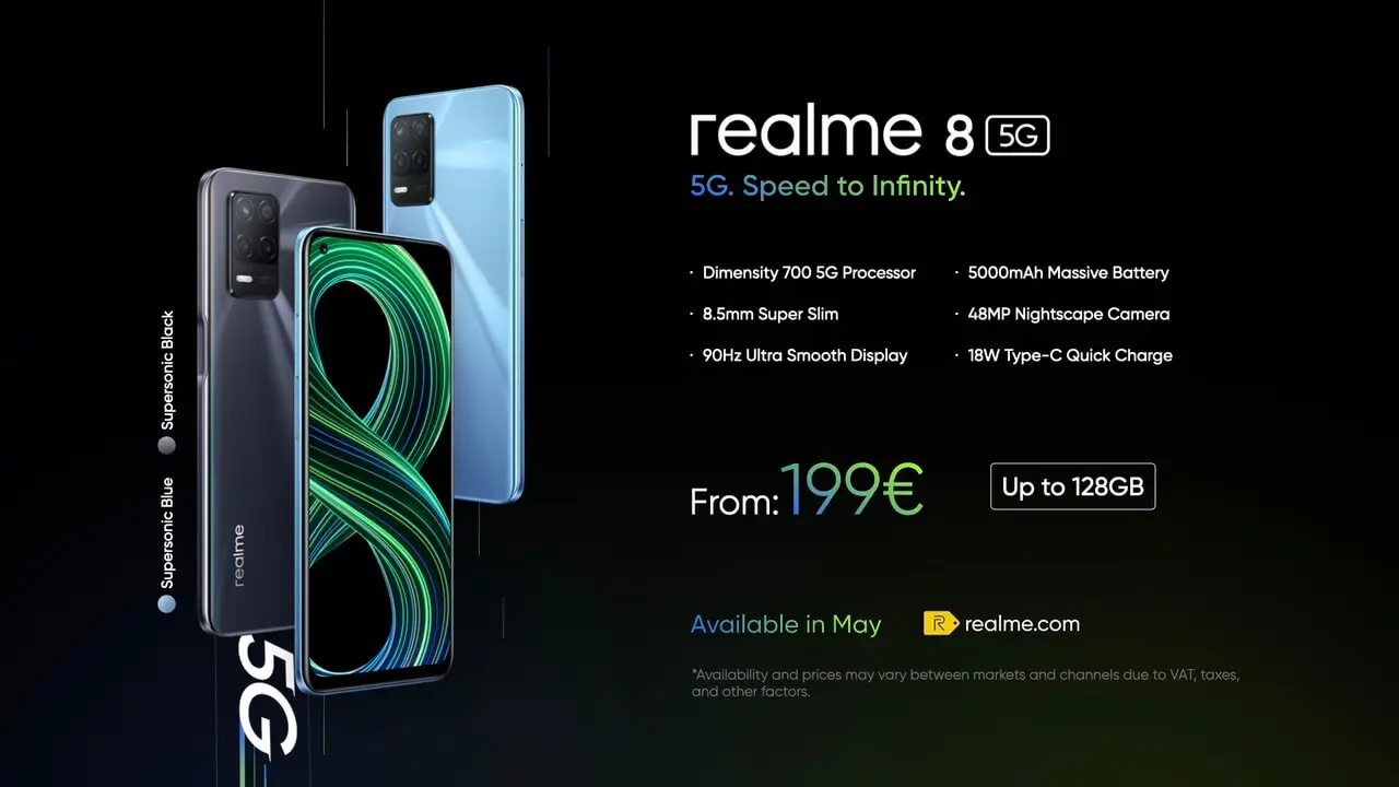 Realme 8 5G Preis