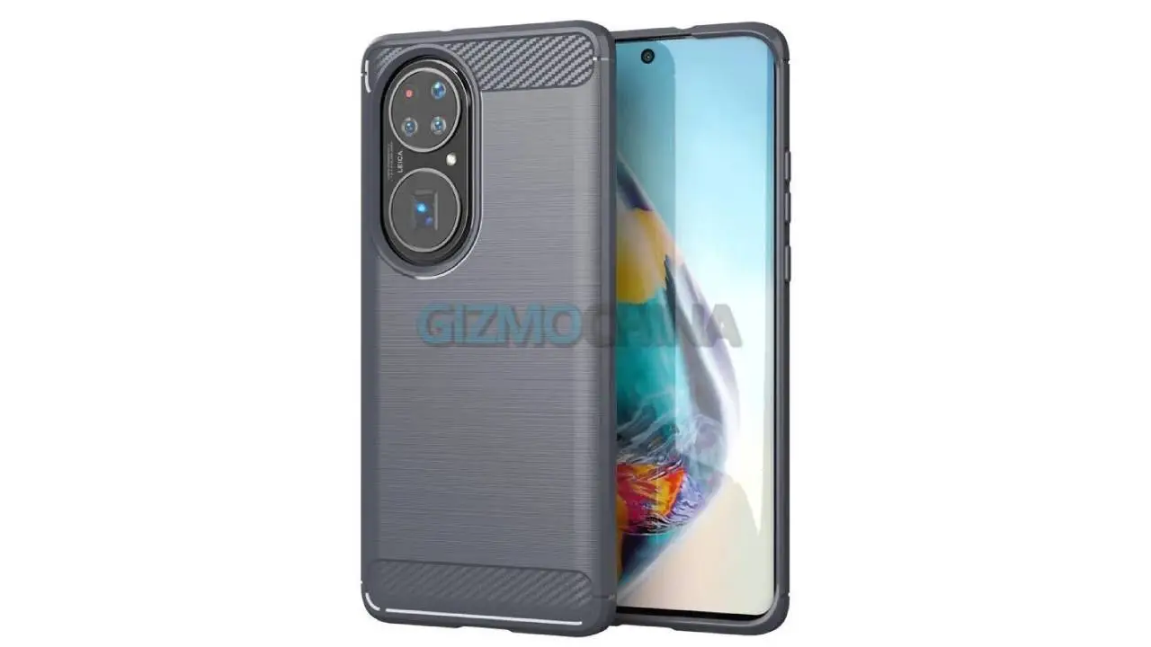 Huawei P50 Case-Renders