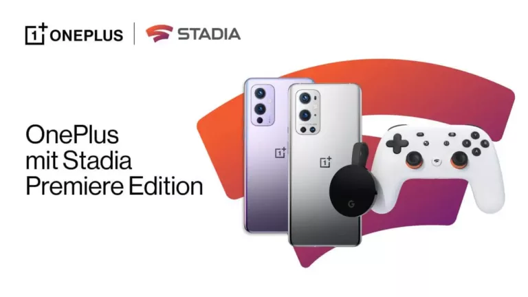 OnePlus und Google Stadia Premiere Edition