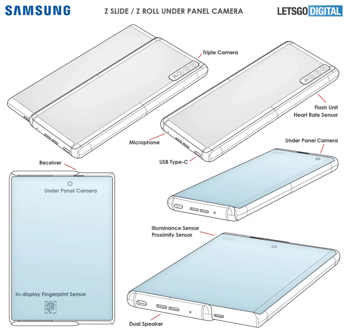 Samsung Galaxy Z Roll/Slide Patent