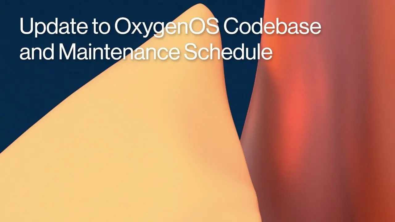 OxygenOS Codebase and Software Maintenance Schedule