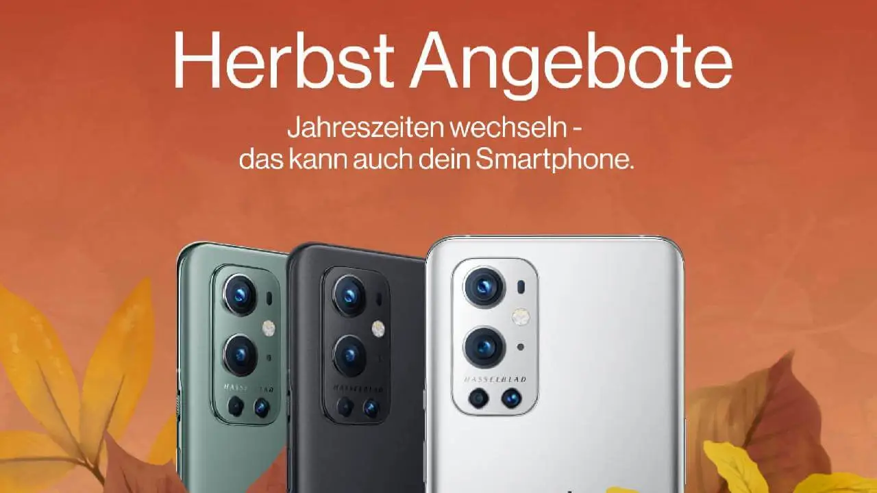 OnePlus Herbst Angebote