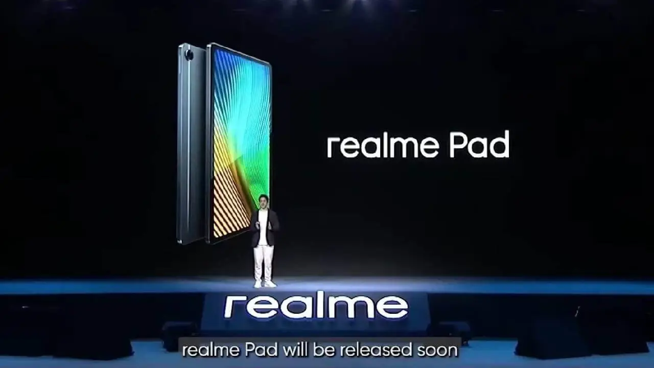 Realme Pad Ankündigung