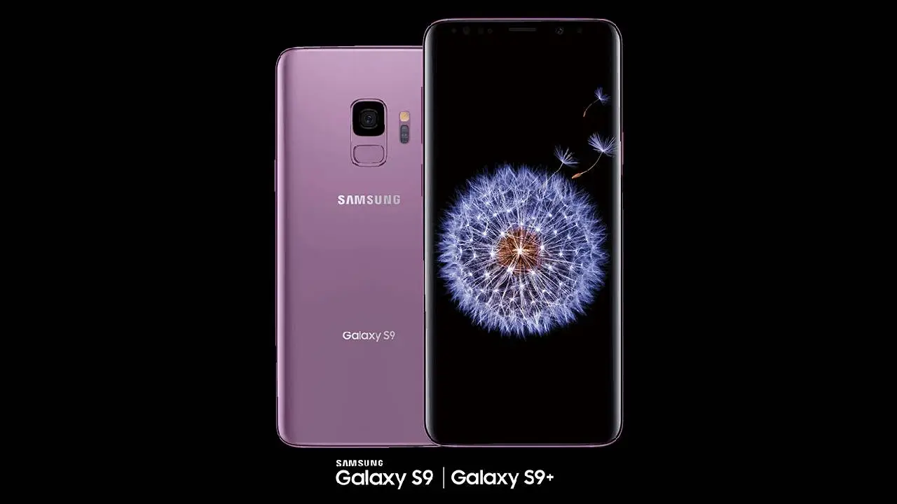 Samsung Galaxy S9 Lilac-White press image