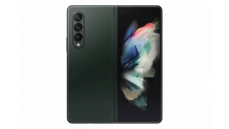 Samsung Galaxy Z Fold 3 green Header