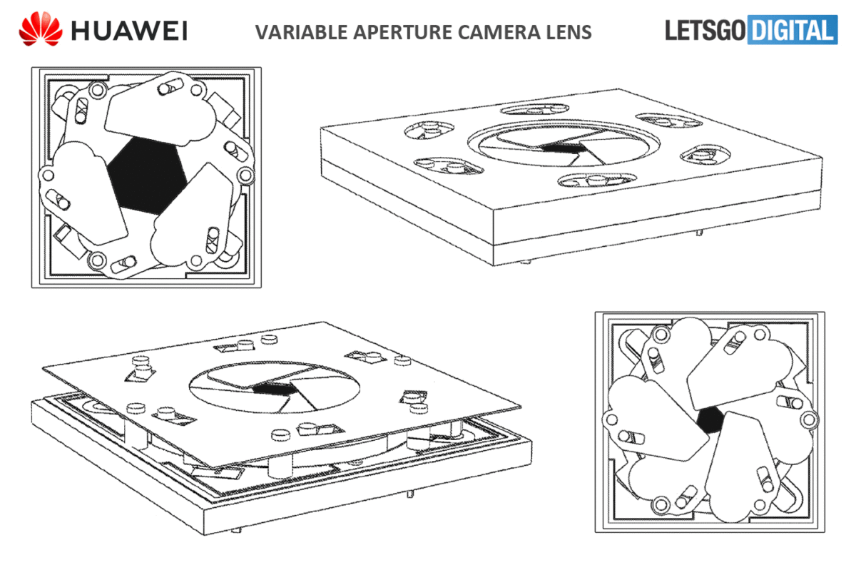 Huawei Smartphone-Kamera mit variabler Blende