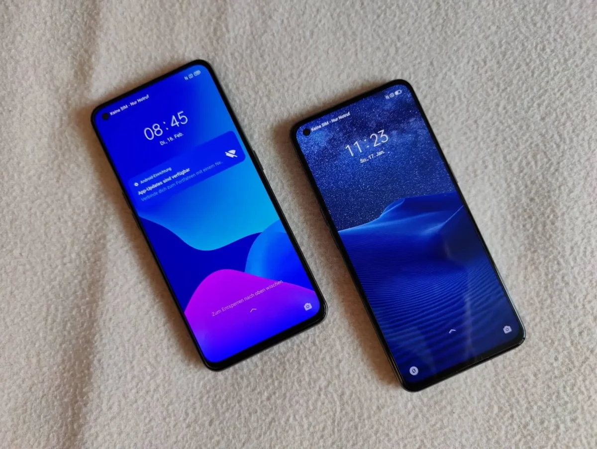 Realme GT und Realme GT Master Edition Front