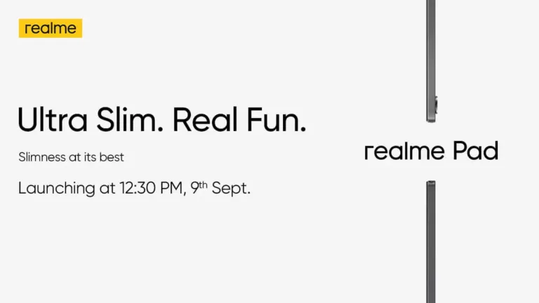 Realme Pad Ankündigung