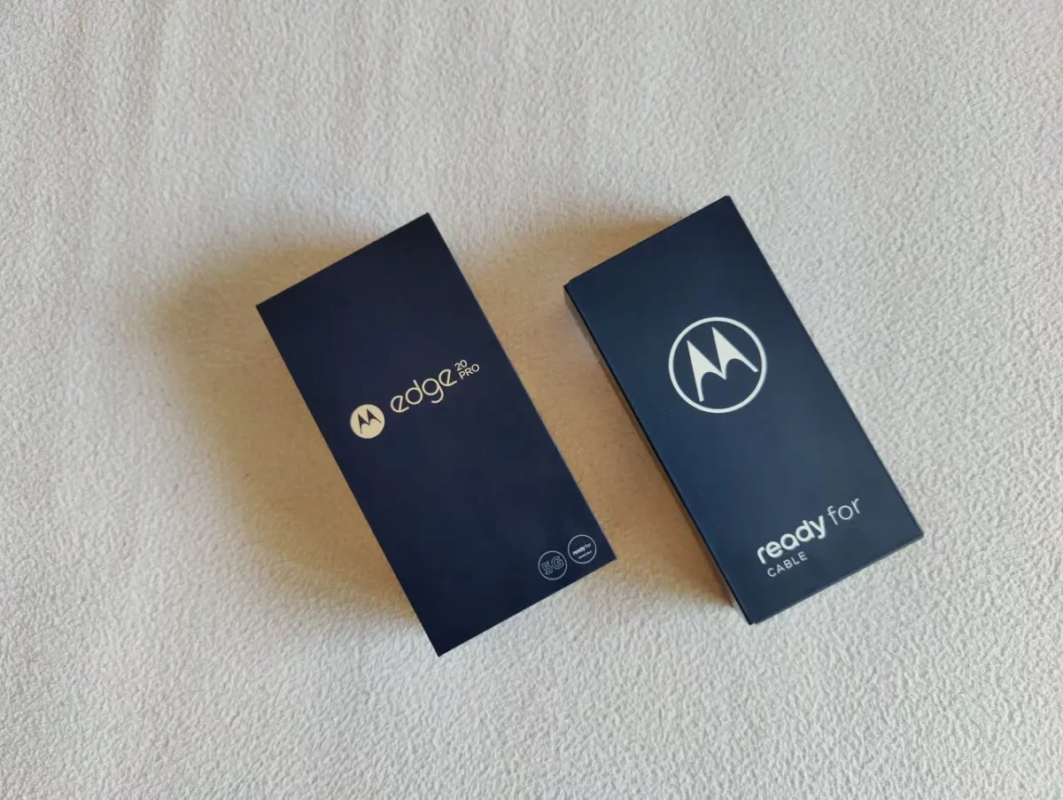 Motorola Edge 20 Pro Verpackung