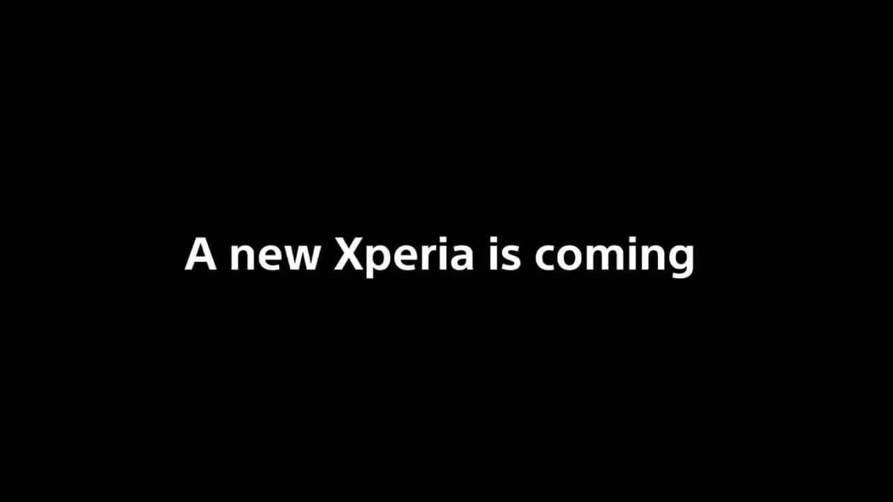 Sony Xperia camera flagship teaser