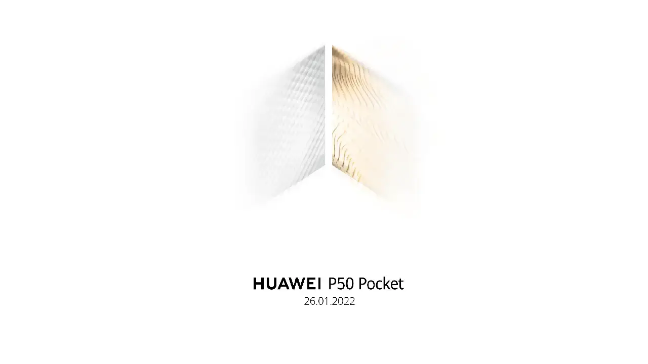 Huawei P50 Pocket Germany teaser