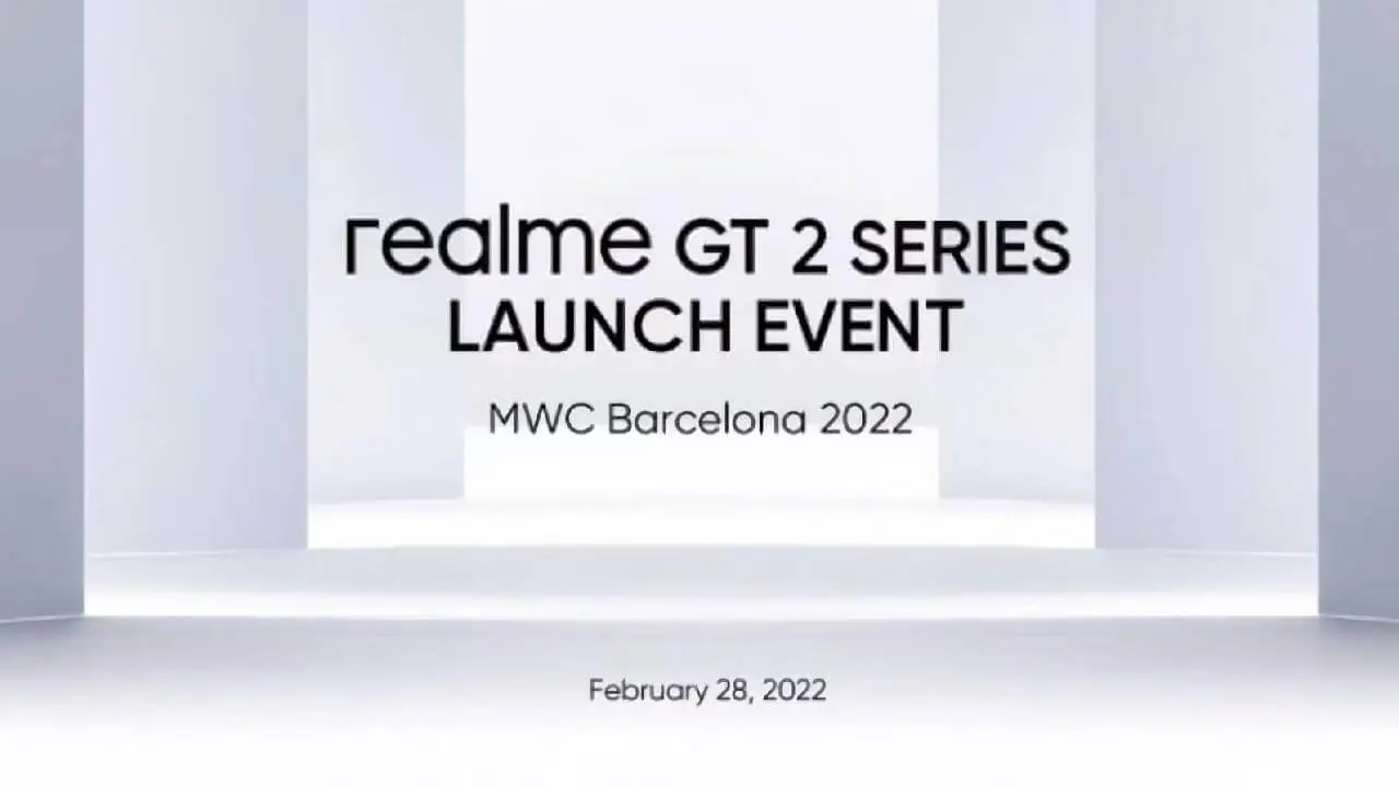 Realme GT 2-Series global launch