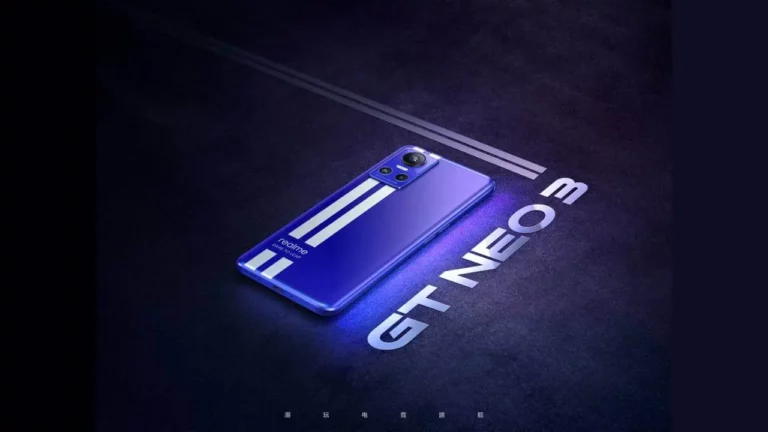 Realme GT Neo 3 Official Render