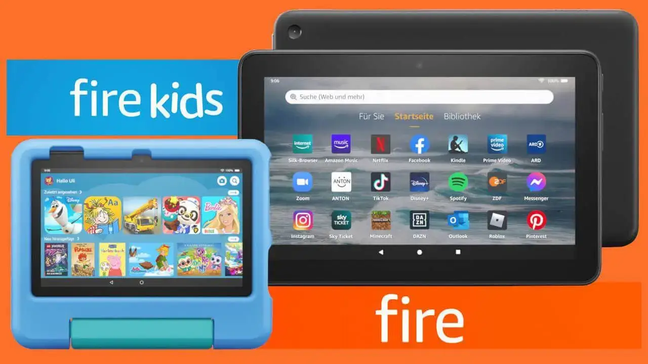 Amazon Fire 7 and Fire 7 Kids