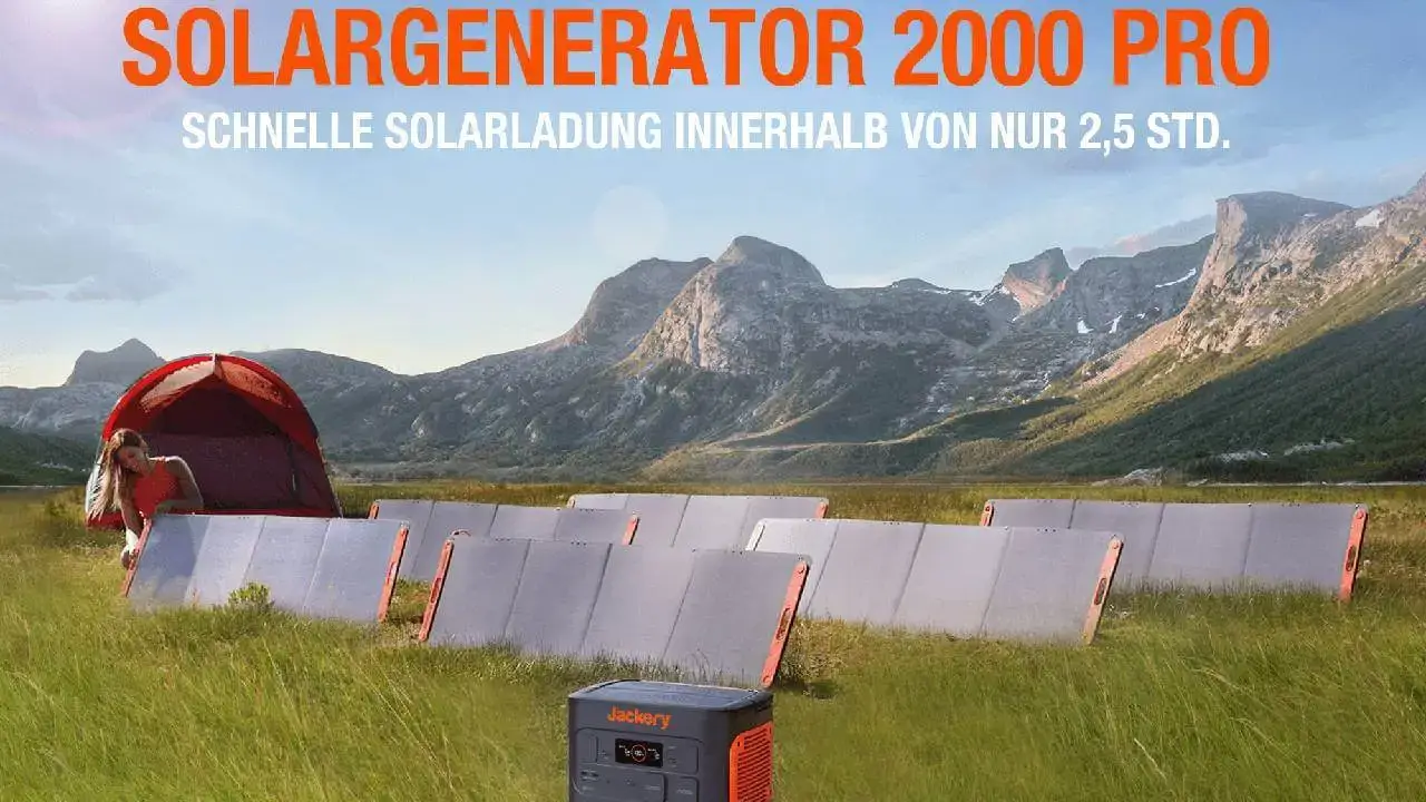 Jackery Solargenerator 2000 Pro