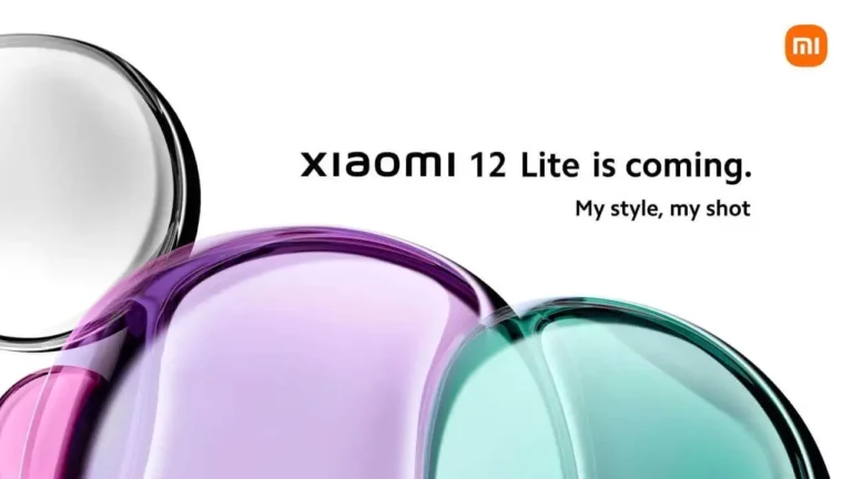 Xiaomi 12 Lite Teaser