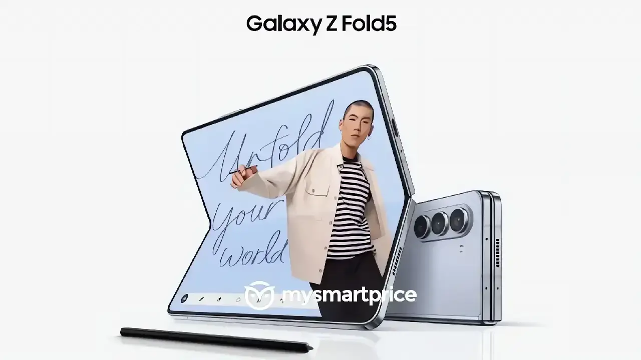 Samsung Galaxy Z Fold 5 Render