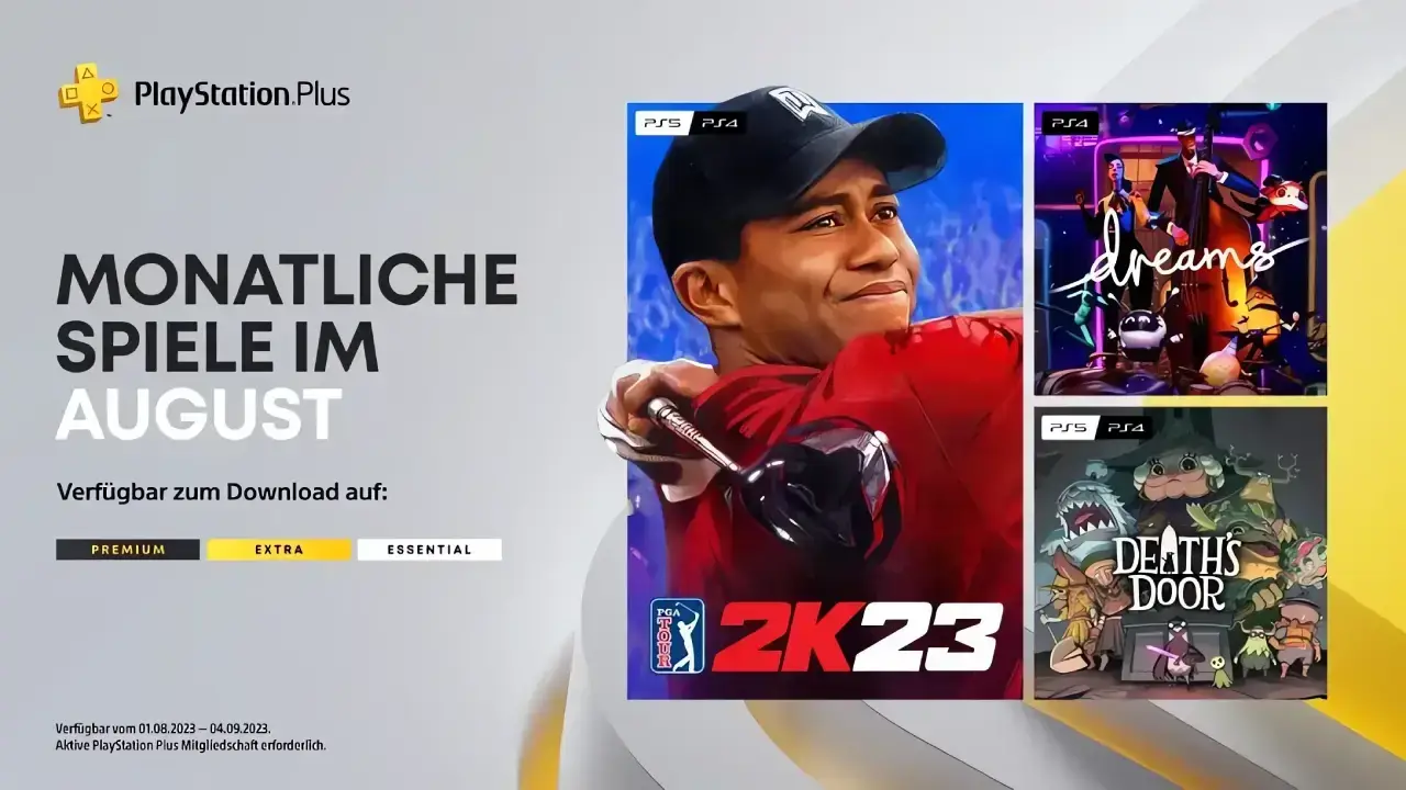 Sony PlayStation Plus August 2023