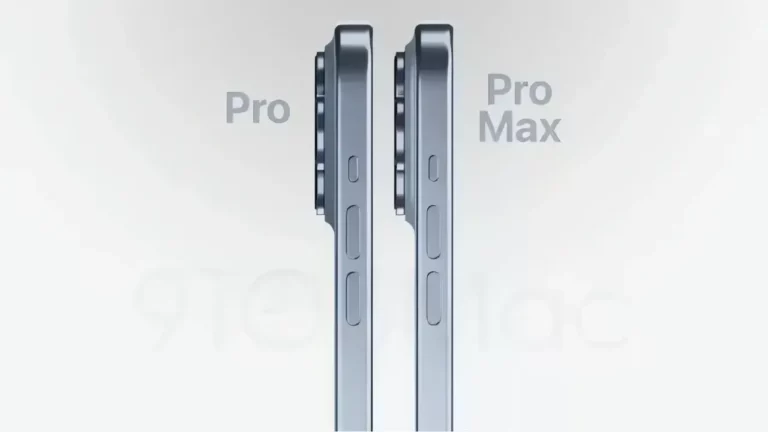 Apple iPhone 15 Pro und iPhone 15 Pro Max Leak Compared