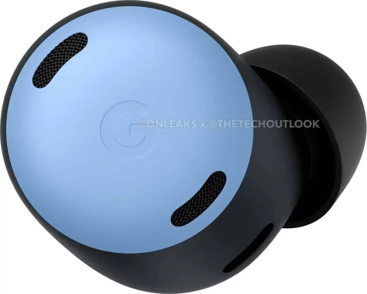 Google Pixel Buds Pro Bay Blue Leak