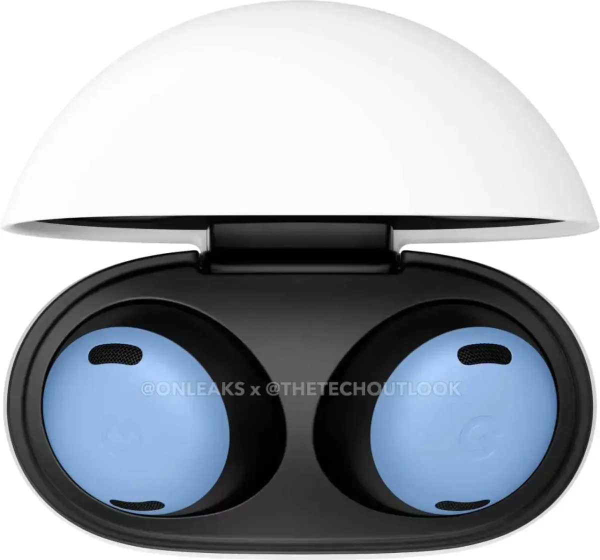 Google Pixel Buds Pro Bay Blue Leak