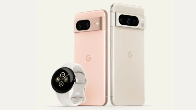 Google Pixel Watch 2, Pixel 8 und Pixel 8 Pro