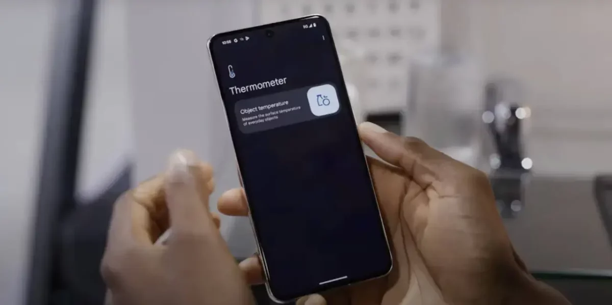 Google Pixel 8 Pro Thermometer
