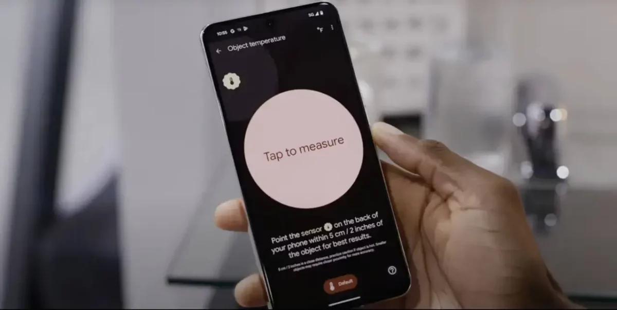 Google Pixel 8 Pro Thermometer