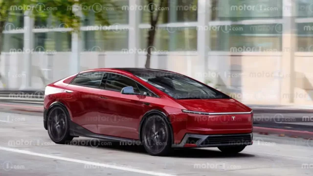 Tesla Model 2 Render