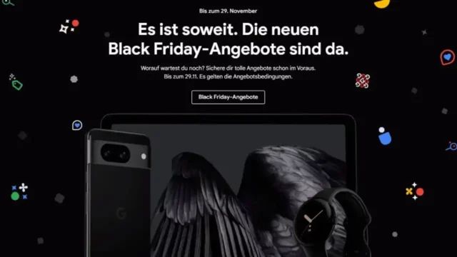 Google Store Black Friday 2023 Header