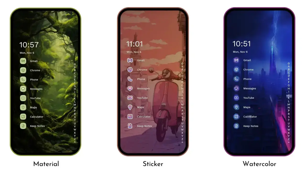 Niagara Launcher Anycon Styles