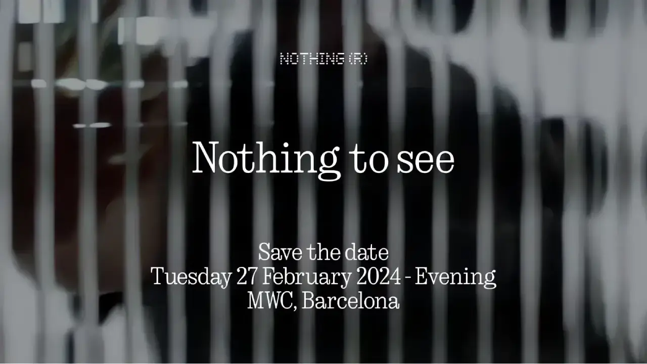 Nothing Phone (3) MWC 2024 Event Invitation