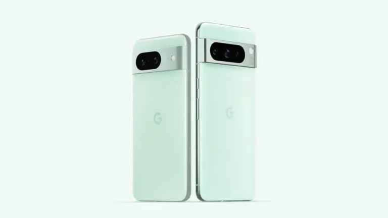 Pixel 8 and 8 Pro Mint Color