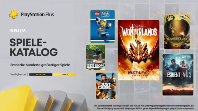 PlayStation Plus Extra Premium Januar 2024