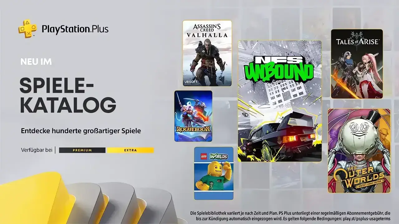 PlayStation Plus Extra Premium Februar 2024