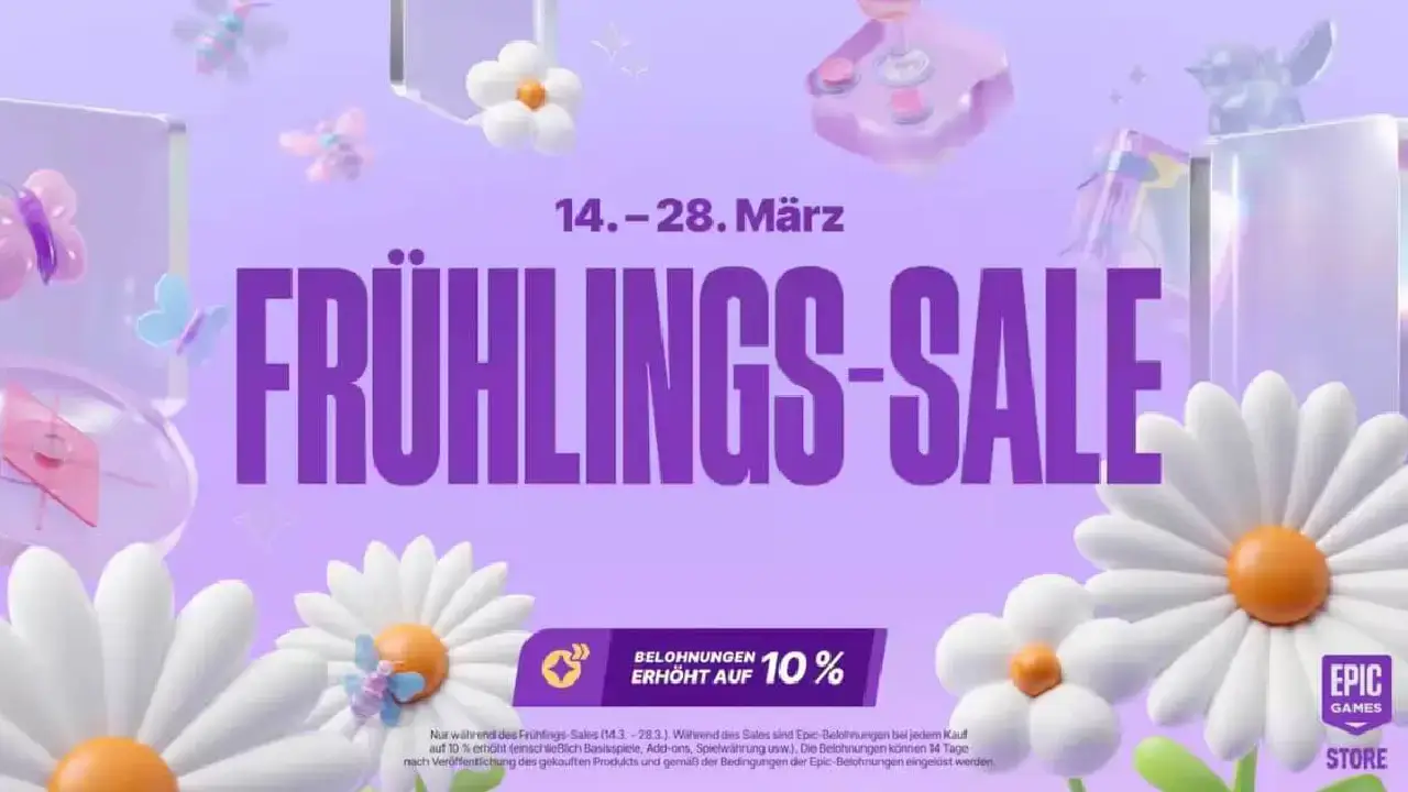 Epic Games Frühlings Sale