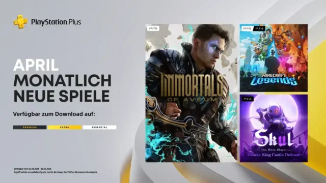 PlayStation Plus Essential April 2024