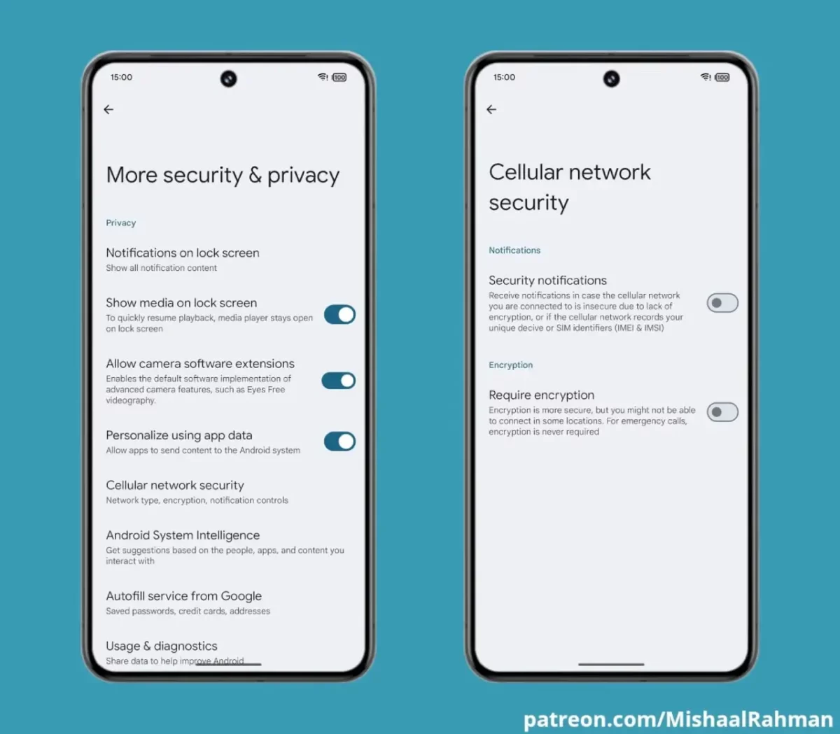 Android 15 Beta 1 WiFi