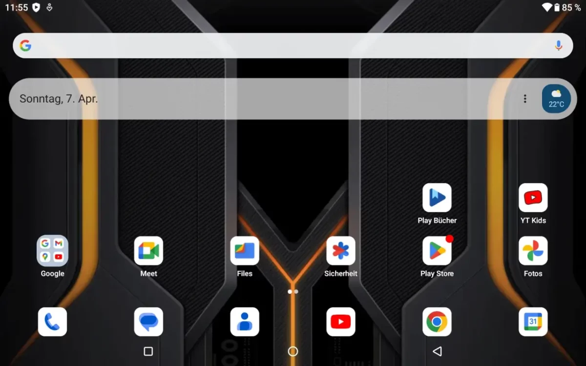 OUKITEL RT8 Screenshot