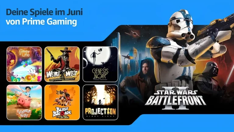 Amazon Prime Gaming Juni 2024