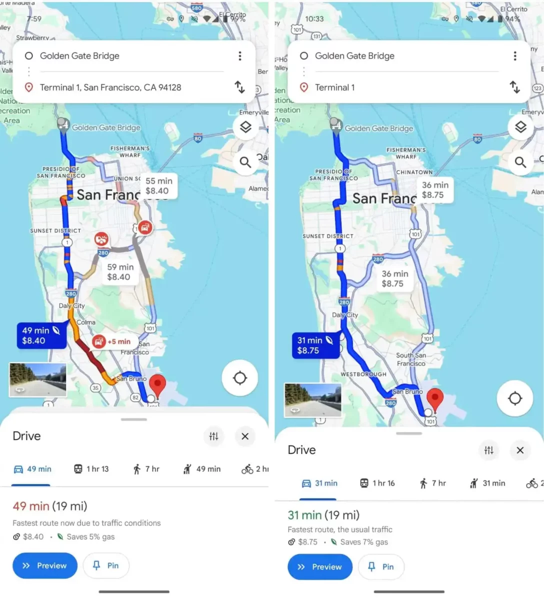 Google Maps Redesign