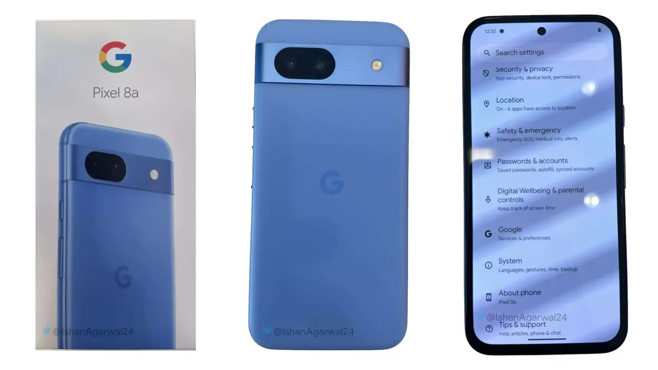 Google Pixel 8a Live Image