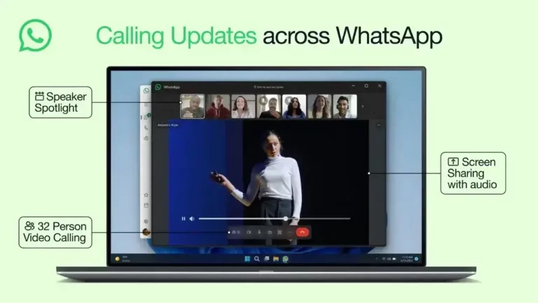 WhatsApp Video Call Features