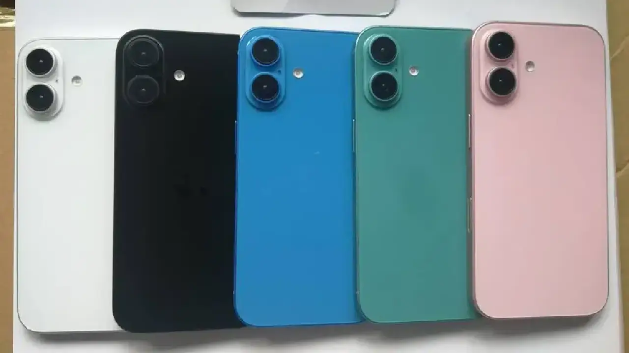 Apple iPhone 16 colours