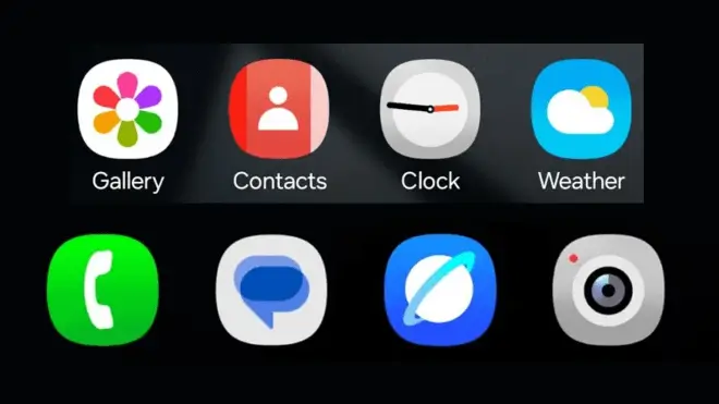 Samsung One UI 7.0 Icons