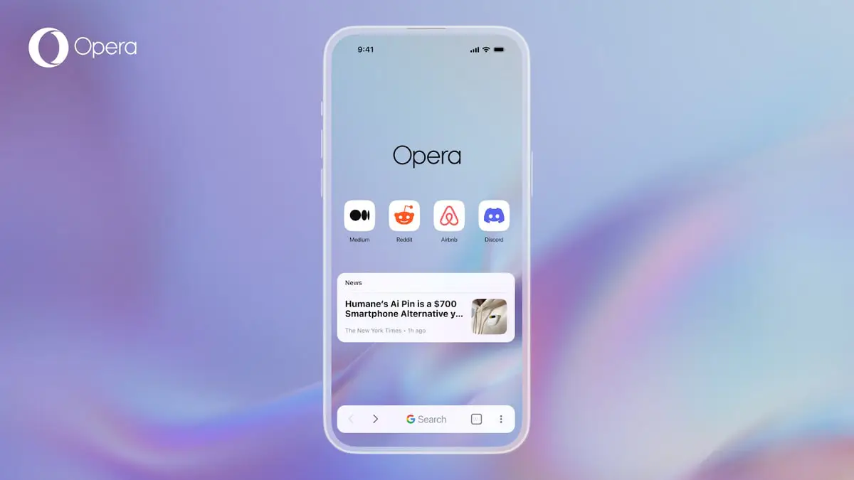 Opera One iOS