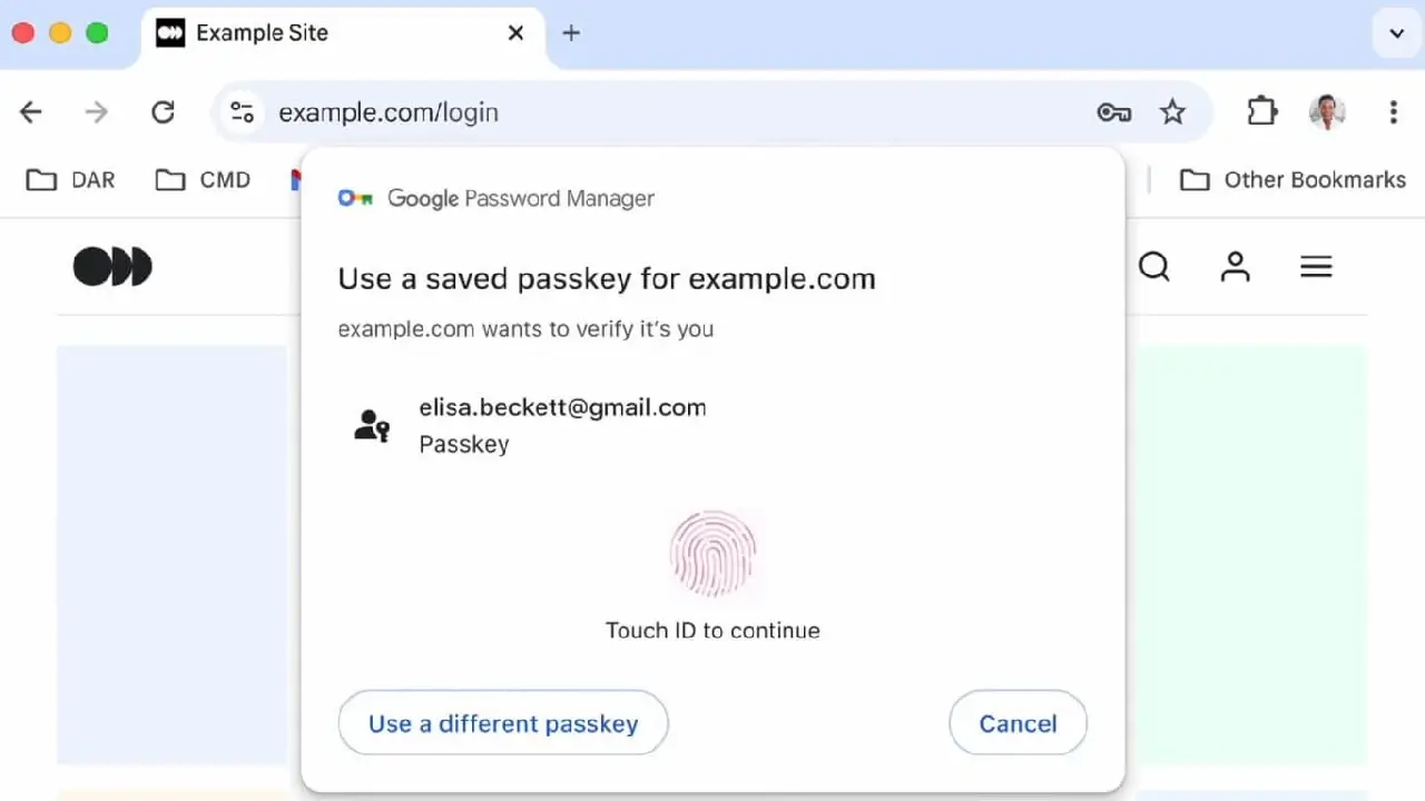 Google Passkeys Device Sync