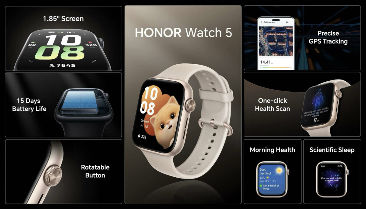 Honor Watch 5 Specs